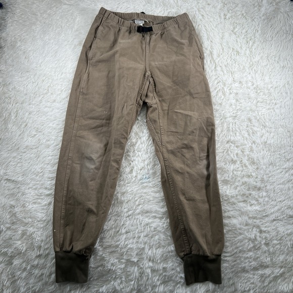 Vintage Gramicci Pants Mens Small 28/30 Beige Climbing Canvas Tapered Ring Spun
